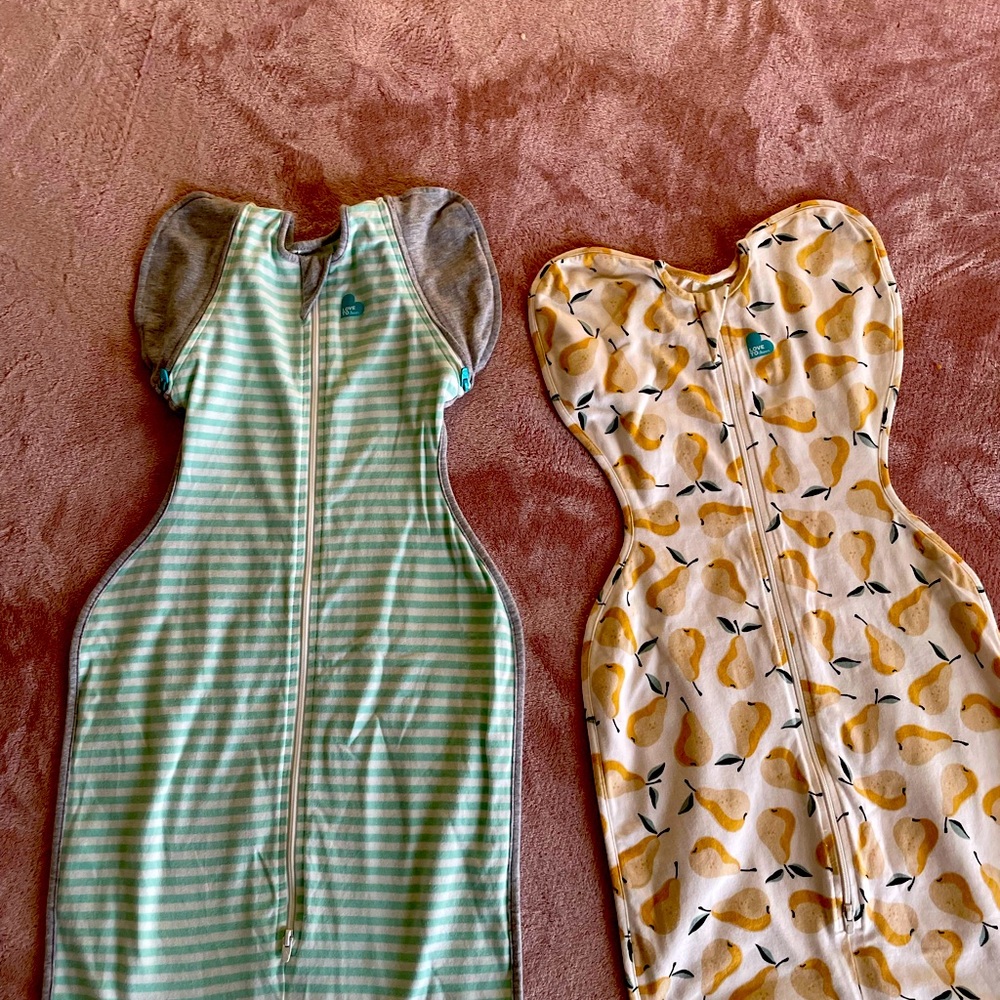 Love to Dream baby swaddles.